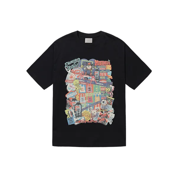 Mishkanyc Short Sleeved T Shirts Unisex-0