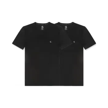 CALVIN KLEIN T Shirt Men's 2 Pack Black