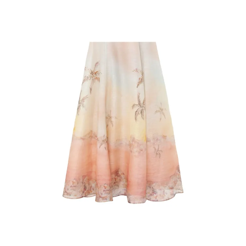 Zimmermann Illuminate Maxi Skirt-4
