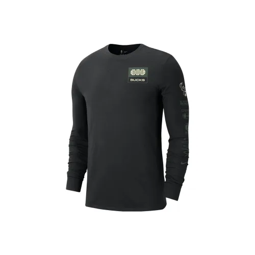 Nike Milwaukee Bucks Essential Men's Nike Nba Long Sleeve T Shirt