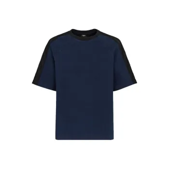 FENDI T Shirts Men Blue