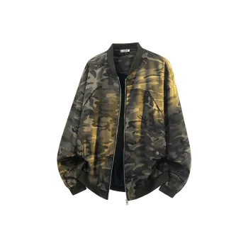 Ice Flying Baseball Jacket Unisex Camouflage