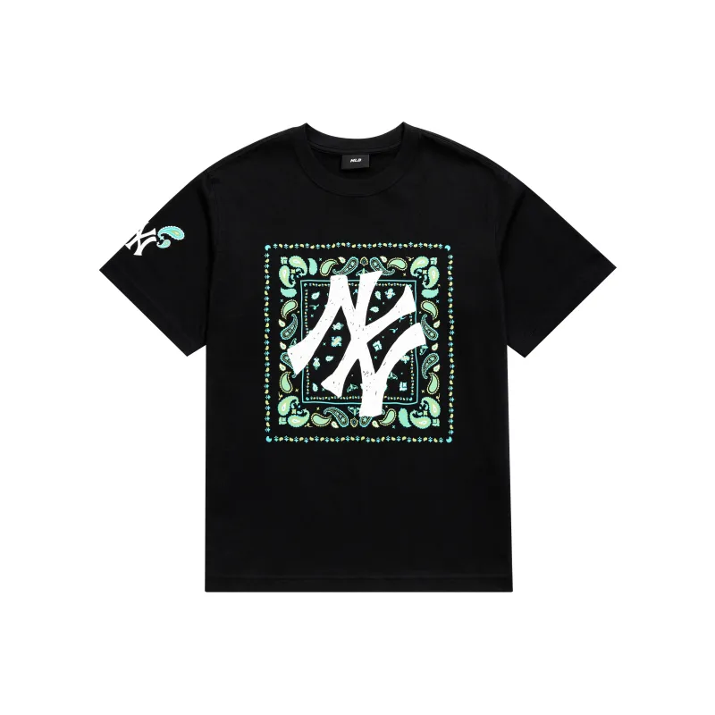 MLB SS23 Set-in Sleeve T-Shirt Unisex Black-0