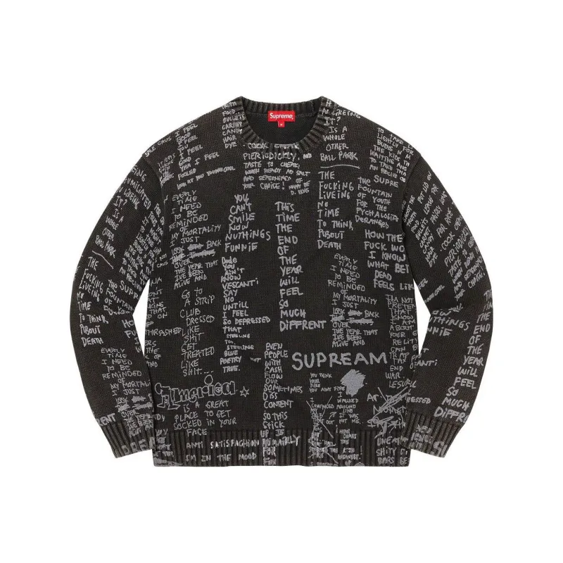 Supreme Gonz Poems Sweater-0