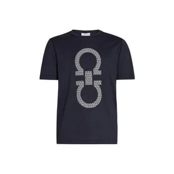 Ferragamo T-Shirts Men Black