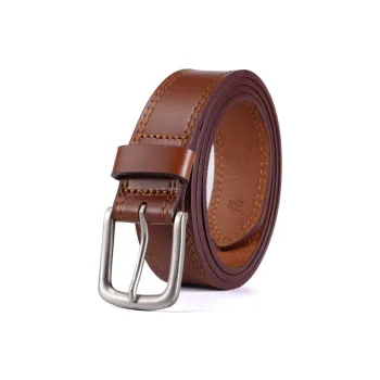 JW Top Grain Cow Leather Belts Men's 3.5CM