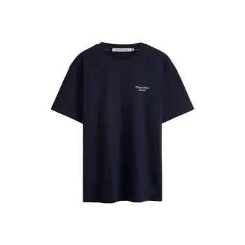 Calvin Klein T Shirts Men Navy Blue
