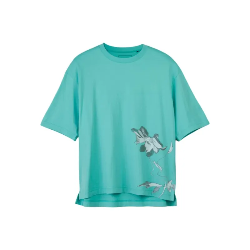 Y 3 Graphic print Cotton T shirt-0