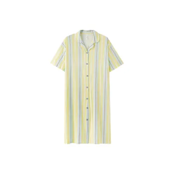 XIAFENYAN Nightgown Women's Green