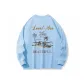 Sky Blue Long-Sleeved (Ribbed Sleeves)