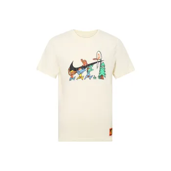 Nike T Shirts Men Khaki