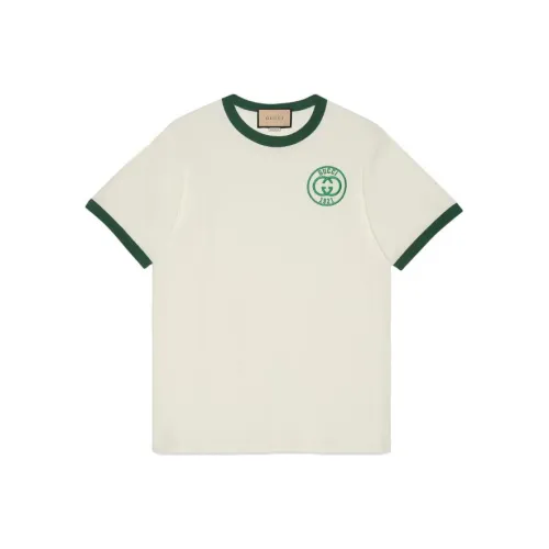 GUCCI T-Shirts Men Ecru