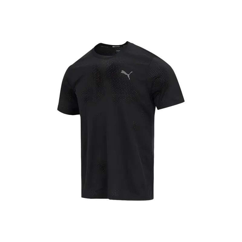 PUMA Set-in Sleeve T-Shirt Men's Black-0