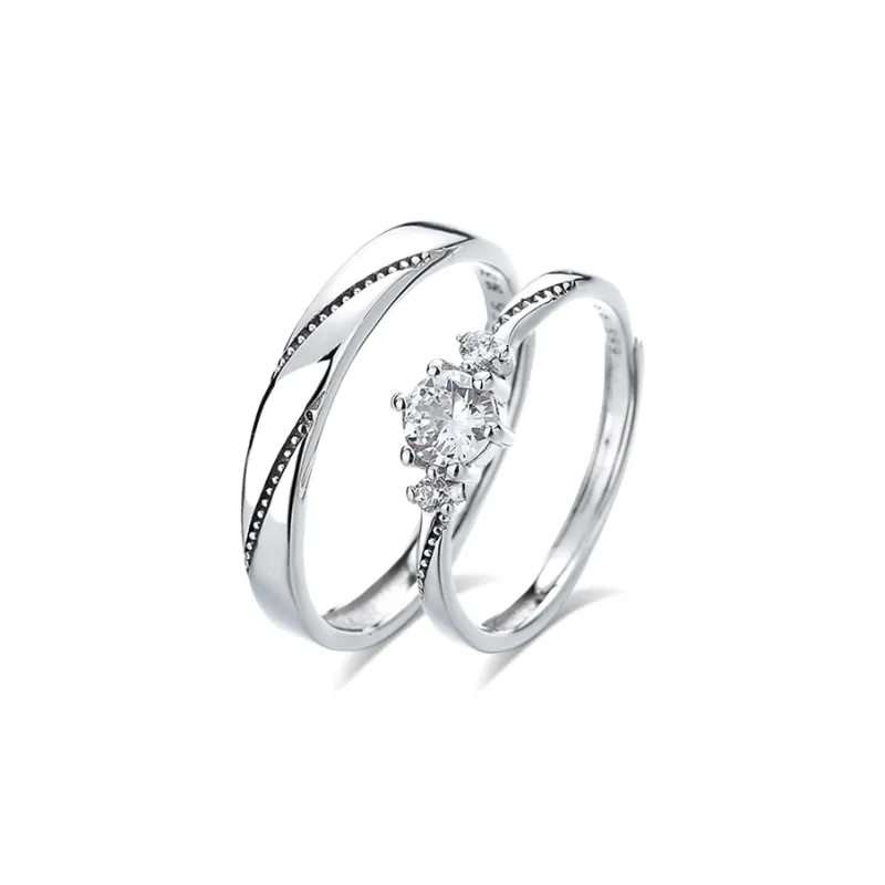 CANHUI S925 Silver Rings Unisex-0