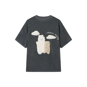 ANDREA MARTIN T-Shirts Unisex Gray