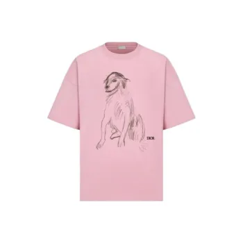 DIOR T-Shirts Men Pink