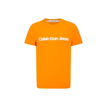 CALVIN KLEIN T Shirt Men's Orange