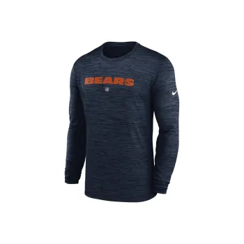 Nike West Virginia Sideline Velocity Men's Nike Dri FIT College Long Sleeve T Shirt