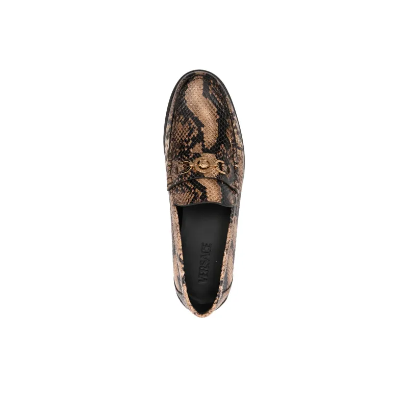 VERSACE Loafers Men Brown-4