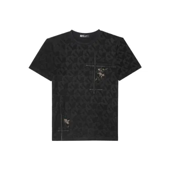ANDREW MACKENZIE T Shirts Men Black