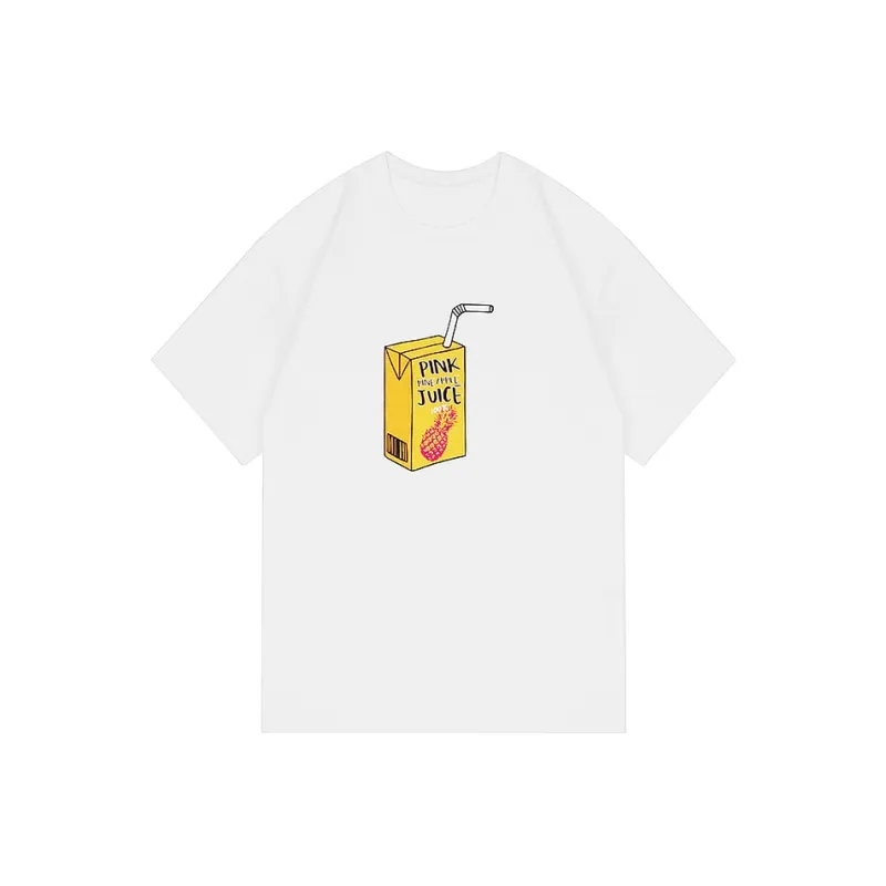 Pink Pineapple T-Shirts Unisex-0