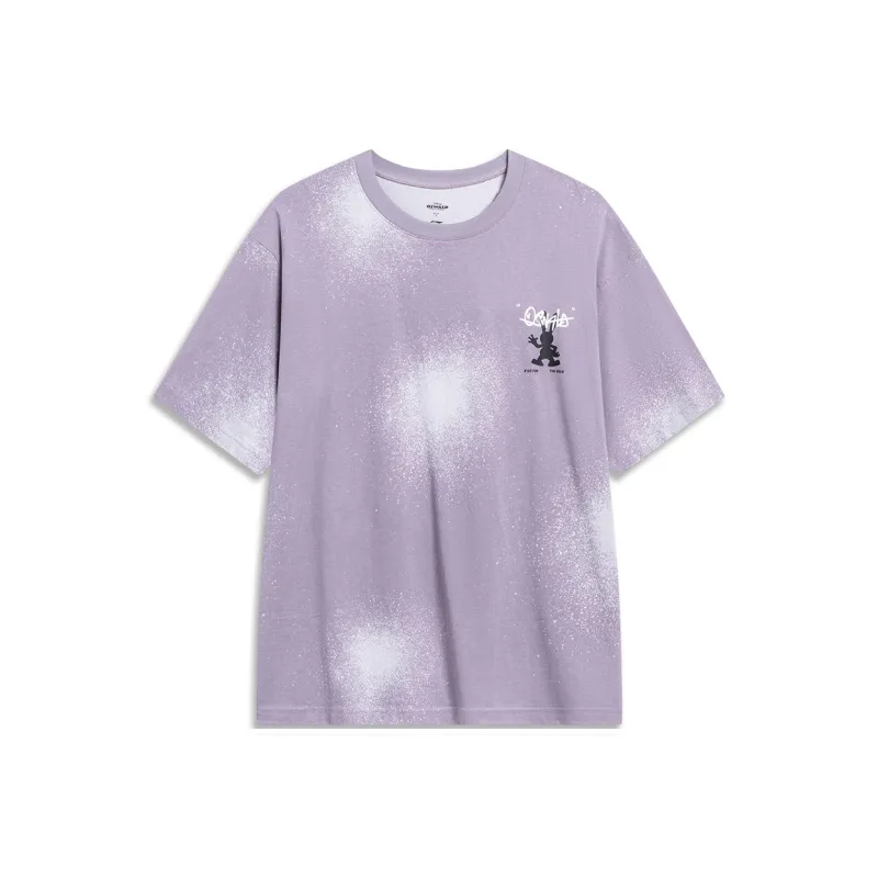 Disney X LINING T Shirts Men Smoky Gray Mauve-0