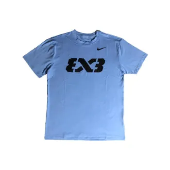Nike 3x4 T-Shirts Unisex Blue Black