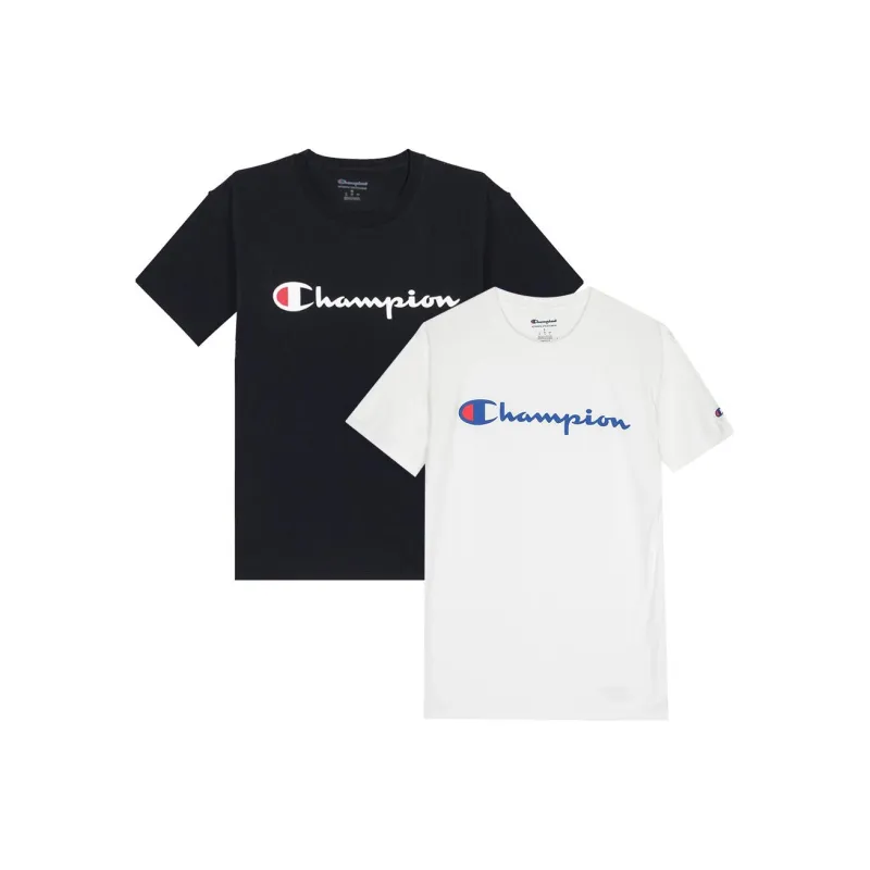 Champion T Shirt Unisex 2 Piece Set-0
