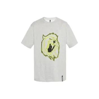 VERSACE T Shirts Men Gray