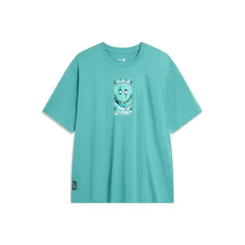 LINING Skateboard T Shirts Unisex French Emerald Green