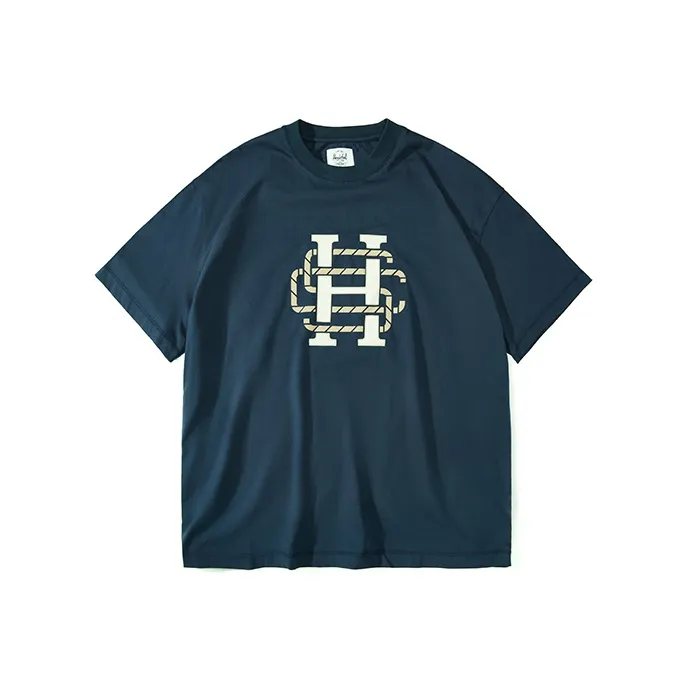 Herschel T-Shirts Unisex Marine Blue-0