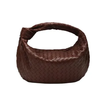 Bottega Veneta JODIE Lambskin Handbag Regular Women's Brown