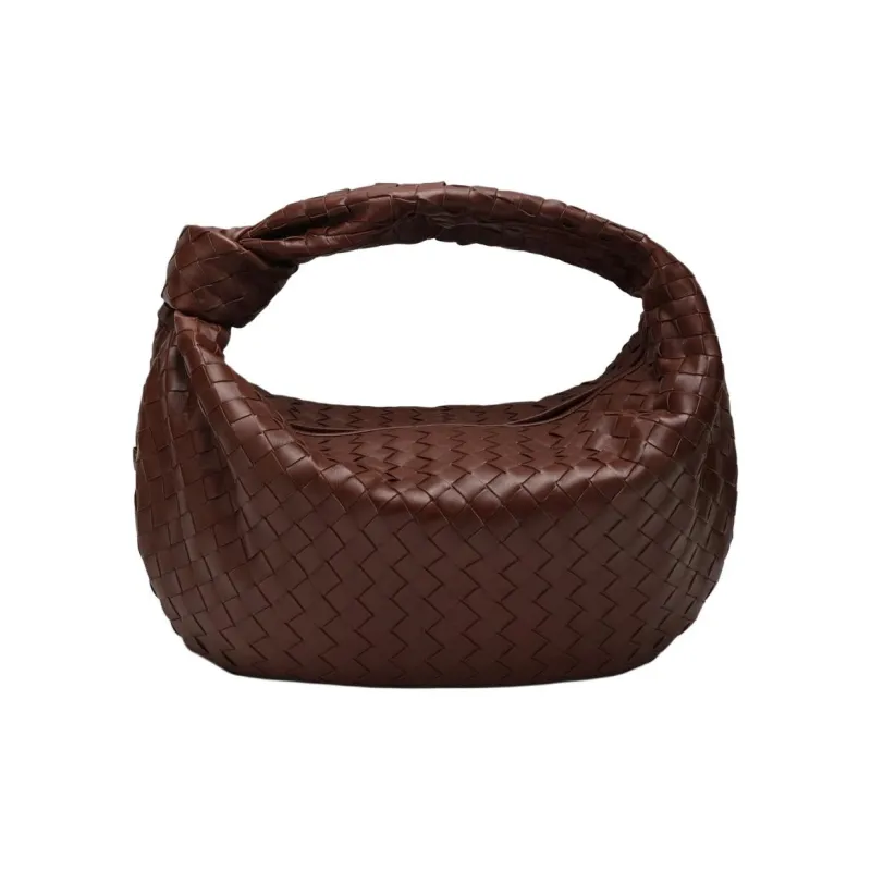 Bottega Veneta JODIE Lambskin Handbag Regular Women's Brown-0
