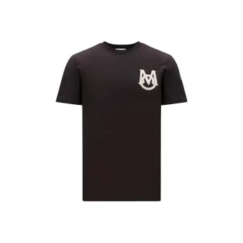 Moncler Logo patch Cotton T shirt