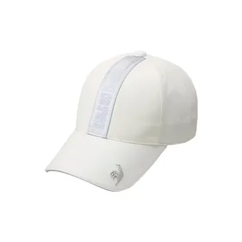 Le Coq Sportif Polyester Baseball Caps Unisex White