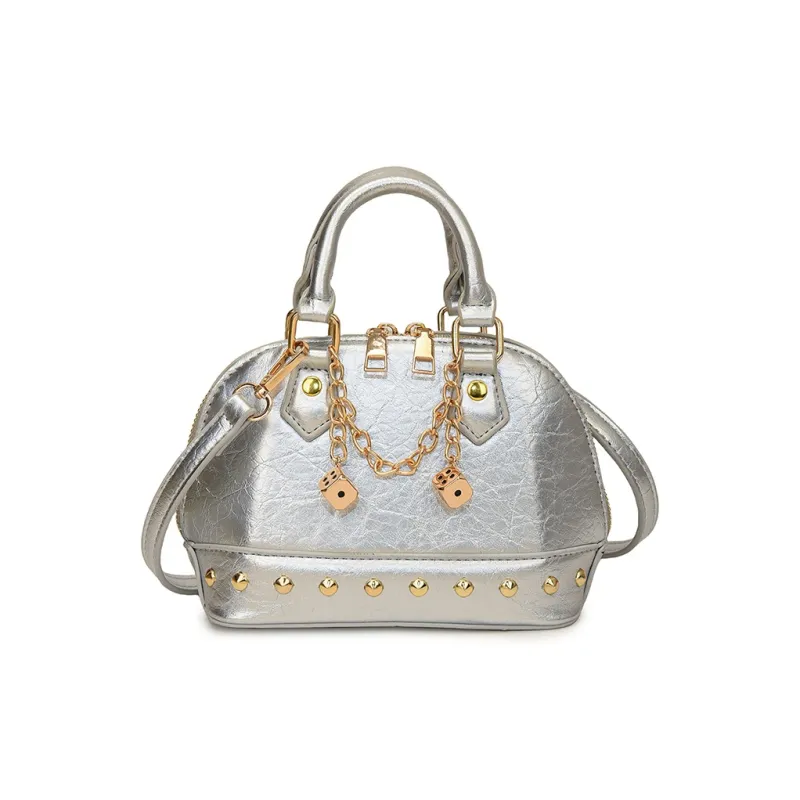 Yalu PU Shoulder Bag, Crossbody Bag, Handbag Women's Black/Red/Gold/Silver-22