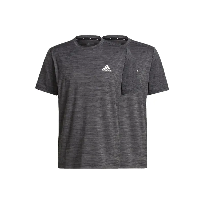 Adidas T Shirt Men's 2 Pack Ruins Green-0