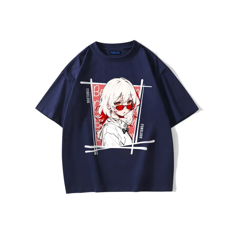 FONDLOOK T Shirts Unisex-6