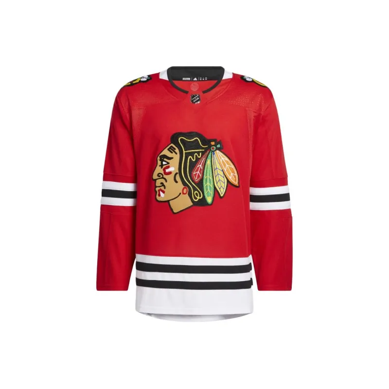 Adidas Blackhawks Home Authentic Jersey-0