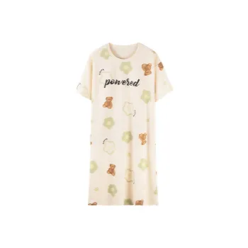 MIIOW Nightgown Women's Apricot