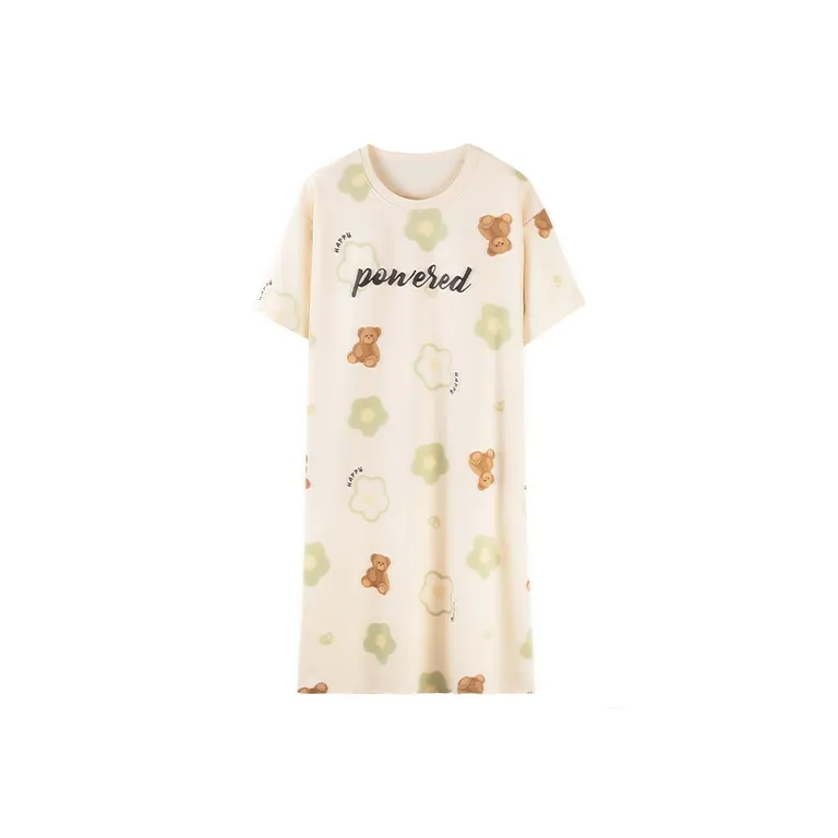 MIIOW Nightgown Women's Apricot-0