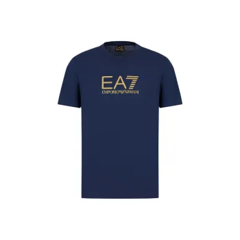 EMPORIO ARMANI Logo print Cotton T shirt