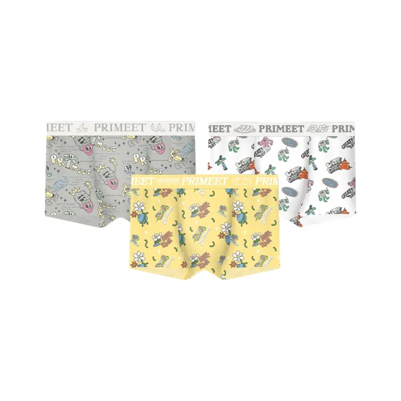 Primeet Underpants Skateboard Puppy Collection Men's 3 Pack-8