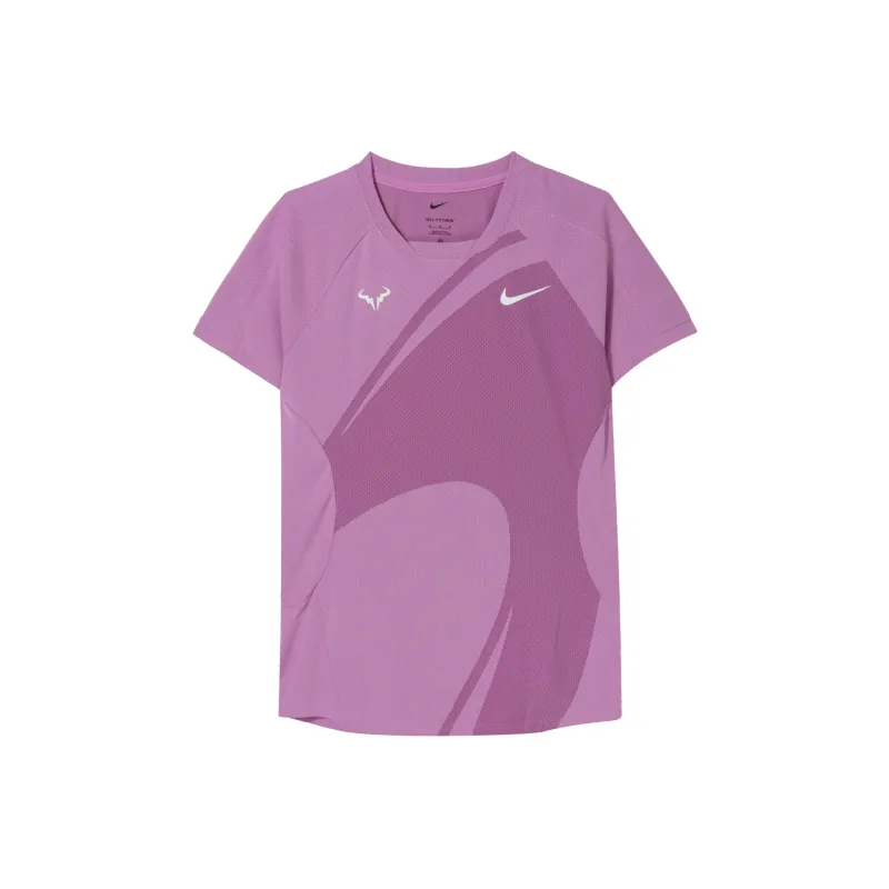 Nike T Shirt Men's Rush Purple Red-0