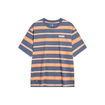 LiNing x OG_SLICK T Shirt Unisex Gray Indigo Sweet Pie Orange Ivory