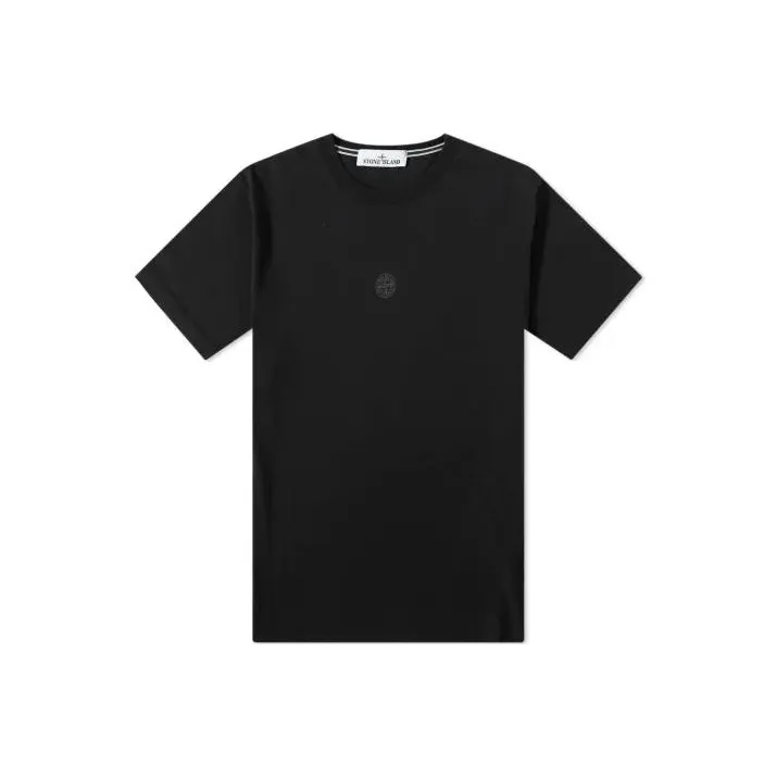 STONE ISLAND T Shirts Men Black-0