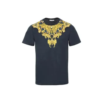 VERSACE T Shirt Men's Navy Blue