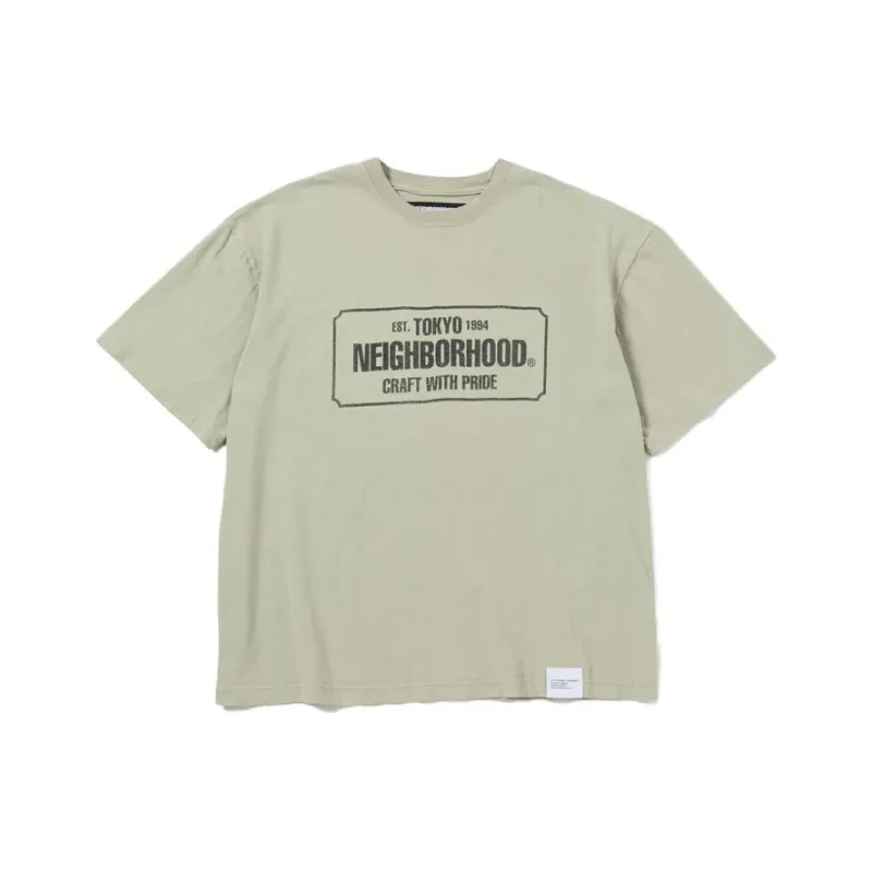 NEIGHBORHOOD Sulfur Dye Short Sleeve Crewneck-5