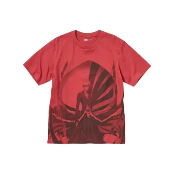 UNIQLO UNIQLO X BLEACH SS23 SS23 T-Shirt Unisex Red Agate