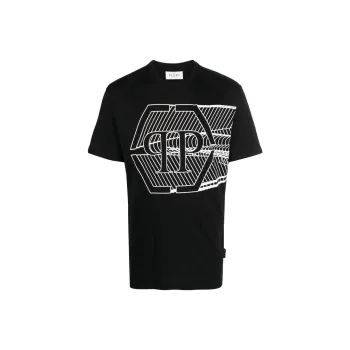 PHILIPP PLEIN Skull&Bones Short sleeved T shirt